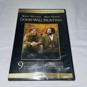 Good Will Hunting DVD Miramax Award Winning Collection Robin Williams Matt Damon